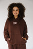 Image of Happy Camp3r Puff Series Pullover Hoodie - Espresso