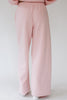 Image of Happy Camp3r Puff Series Wide Leg Sweatpant - Ballet Pink