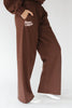 Image of Happy Camp3r Puff Series Wide Leg Sweatpant - Espresso