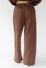 Image of Happy Camp3r Puff Series Wide Leg Sweatpant - Espresso
