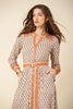 Image of Hale Bob Margaux Belted Dress - Ivory