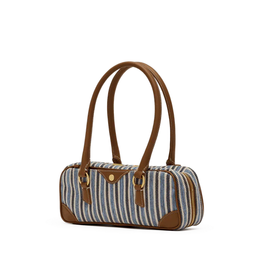 Hammitt Meredith Small Shoulder Bag - Blue/Brown/Cream