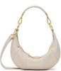 Image of Hammitt Erica Small Shoulder Bag - Calla Lily White/Brushed Gold