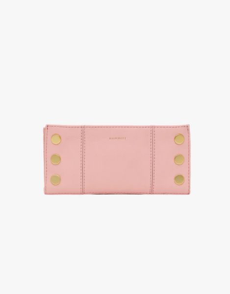 Hammitt 110 North Wallet - Flamingo Pink/Brushed Gold