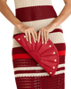Image of Hammitt Shelley Crossbody Clutch - Chili Red/Gold