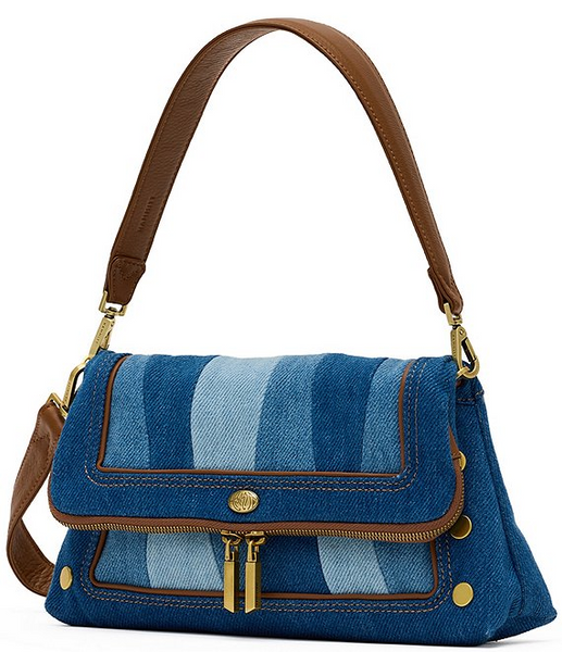 Hammitt Beverly Medium Shoulder Bag - Silverlake/Antique Gold