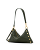 Image of Hammitt Kyle Medium Shoulder Bag - Twin Crest Pebble/Brushed Gold