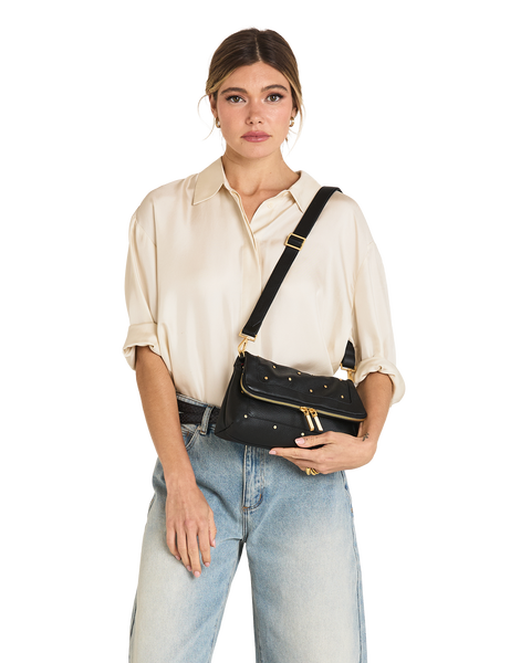 Hammitt Beverly Medium Shoulder Bag - Starlight/Brushed Gold