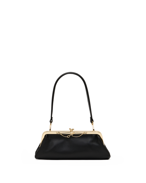 Hammitt Vivienne Slim Crossbody Bag - Black/Gold