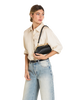 Image of Hammitt Vivienne Slim Crossbody Bag - Black/Gold