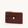 Image of Hammitt 210 West Wallet - Cherrywood Pebble/Brushed Gold