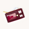 Image of Hammitt 210 West Wallet - Cherrywood Pebble/Brushed Gold
