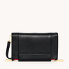 Image of Hammitt Levy Wallet - Black/Brushed Gold/Red Zip