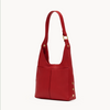 Image of Hammitt Tim Med Shoulder Bag - Chili Red/Gold