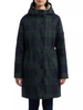 Image of Hunter Fountain Blackwatch Plaid 3-in-1 Parka - Green/Navy