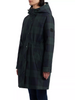 Image of Hunter Fountain Blackwatch Plaid 3-in-1 Parka - Green/Navy