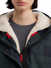 Image of Hunter Fountain Blackwatch Plaid 3-in-1 Parka - Green/Navy