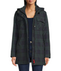 Image of Hunter Blackwatch Plaid Packable Field Jacket - Green/Navy