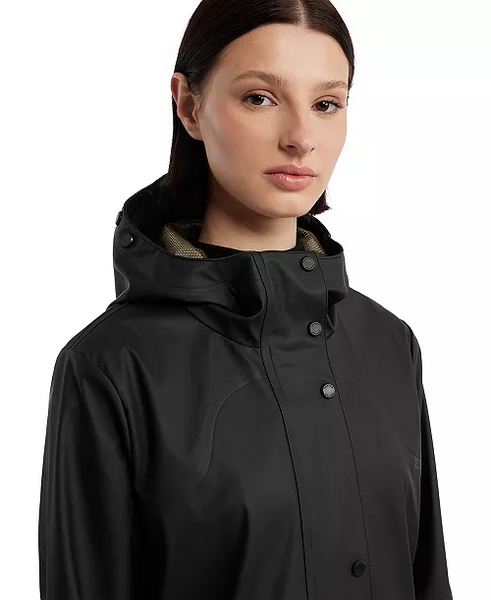Hunter Acacia Rubber Raincoat - Black