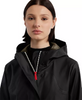 Image of Hunter Acacia Rubber Raincoat - Black