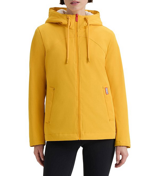 Hunter Blake Canvas Rain Jacket - Yellow