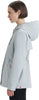 Image of Hunter Abbey Rubberized Rain Jacket - Silver Grey