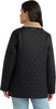 Image of Hunter Rachel Diamond Quilted Barn Jacket - Black
