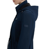 Image of Hunter Kate Softshell Cinched Waist Raincoat - Midnight