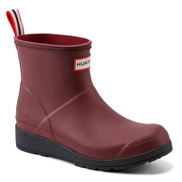 Hunter Women's PLAY™ Short Rain Boot - Tawny Port