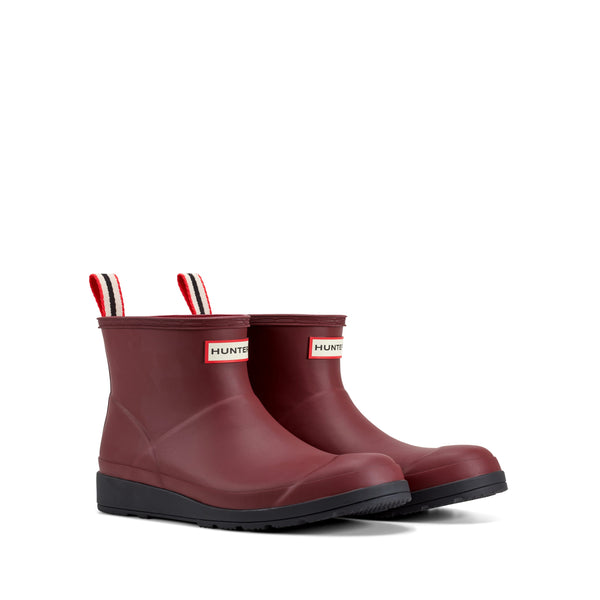 Hunter Women's PLAY™ Short Rain Boot - Tawny Port