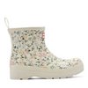 Image of Hunter Women's PLAY™ Short Rain Boot - Ivory/Pink Floral