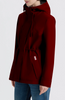 Image of Hunter Abbey Rubberized Rain Jacket - Cranberry