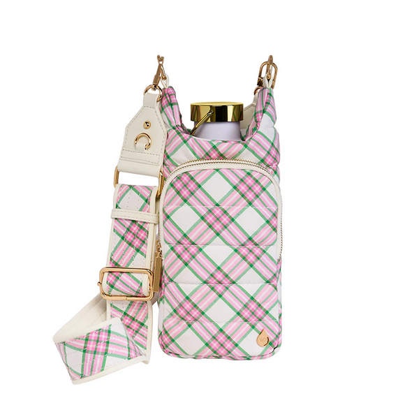 WanderFull Plaid HydroBag - White/Pink/Green