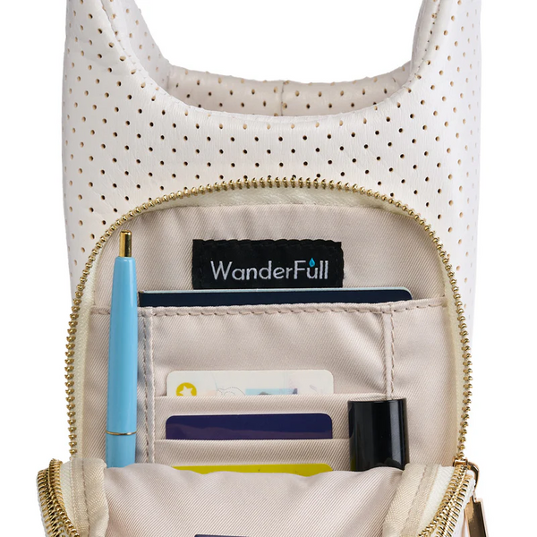 WanderFull Perforated HydroBag - White/Pink/Green