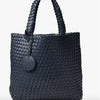Image of Ilse Jacobsen Tote Bag - Navy/Metallic Blue