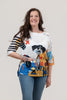 Image of Inoah Sir Artsy Paws Print Top - White/Multicolor