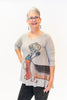 Image of Inoah Bassett Hound Top - Grey