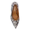 Image of J. Reneé Phoebie Python Print Pointed Toe Pump - Grey/Black/White