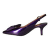 Image of J. Reneé Devika Bow Slingback - Purple Patent
