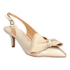 Image of J. Reneé Devika Bow Slingback - Taupe Patent