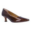 Image of J. Reneé Ellsey Square Toe Pump - Bronze Patent *Take an EXTRA 1/2 Off*