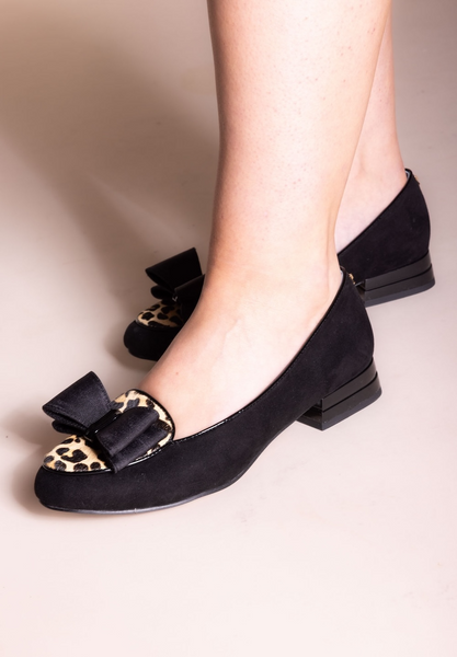 J. Reneé Kori Pump - Black/Animal
