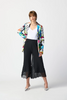 Image of Joseph Ribkoff Single Button Graffiti Print Blazer - Multicolor