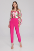 Image of Joseph Ribkoff Silky Knit Ankle Pant - Ultra Pink