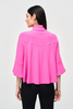 Image of Joseph Ribkoff Tulip Sleeve Three Button Trapeze Jacket - Ultra Pink