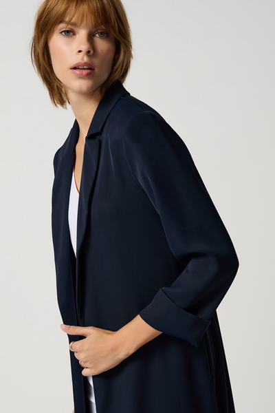 Joseph Ribkoff Classic Long Blazer - Midnight