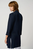 Image of Joseph Ribkoff Classic Long Blazer - Midnight