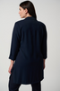 Image of Joseph Ribkoff Classic Long Blazer - Midnight