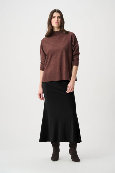 Joseph Ribkoff Trumpet Maxi Skirt - Black