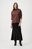 Image of Joseph Ribkoff Trumpet Maxi Skirt - Black